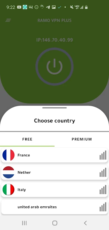 RAMO VPN PLUS screenshot 2