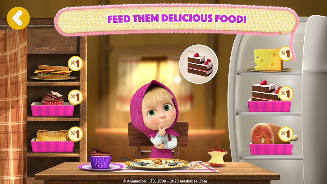 Masha and the Bear: My Friends Mod screenshot 2