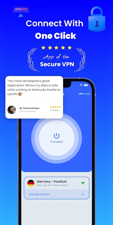 LetVPN - Secure & Fast Proxy screenshot 1