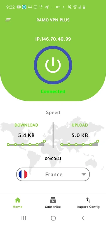 RAMO VPN PLUS screenshot 1