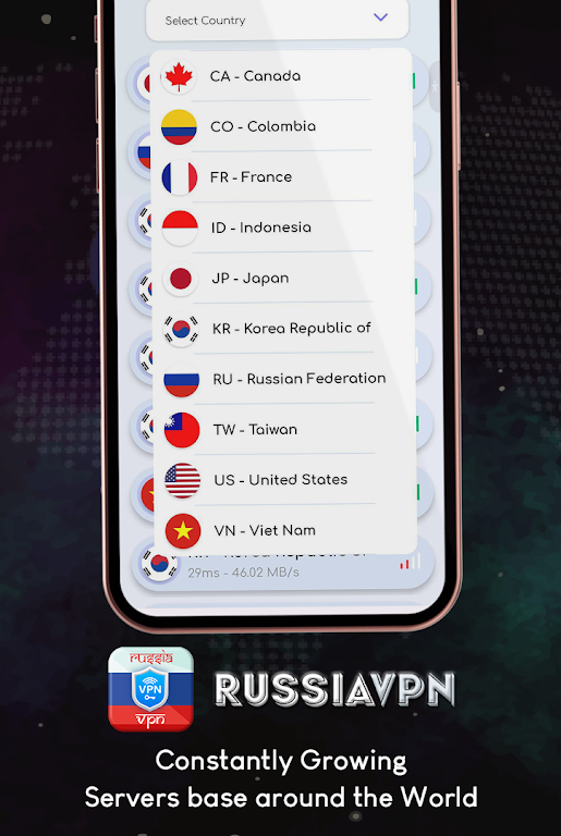 VPN Russia - get Russia ip VPN screenshot 3