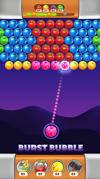 Bubble Shooter - Princess Pop Mod screenshot 4