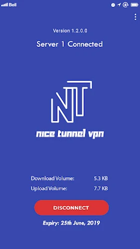 NICE TUNNEL VPN screenshot 1