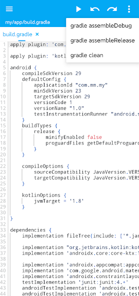 Android IDE - PHONE AS Mod screenshot 3