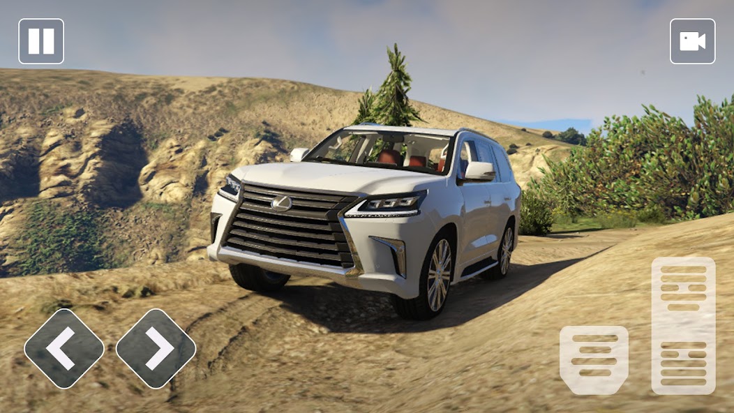 Offroad LX Sim: Lexus 570 Race Mod screenshot 2