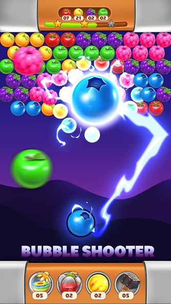 Bubble Shooter - Princess Pop Mod screenshot 1