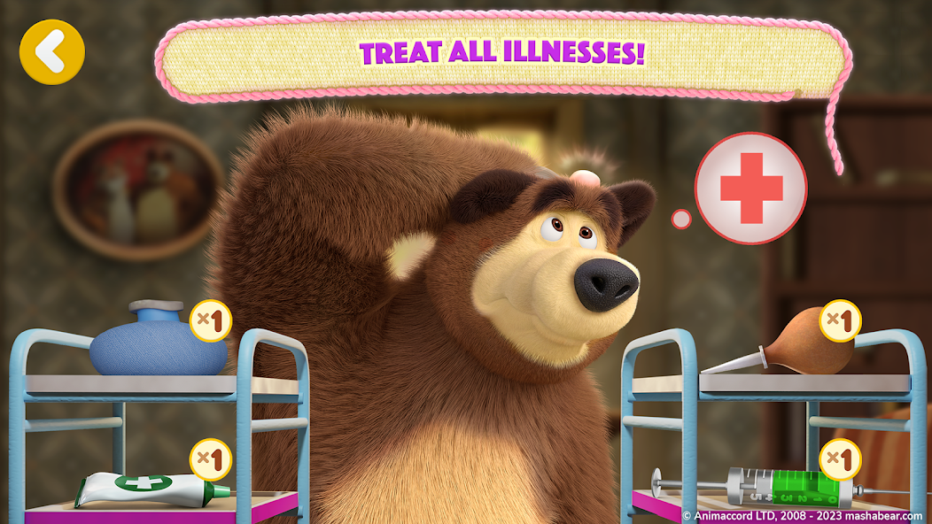 Masha and the Bear: My Friends Mod screenshot 3