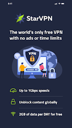 StarVPN: Private & Secure VPN screenshot 1