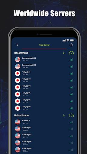 Free VPN SecVPN: Fast Unlimited Secure Proxy screenshot 2