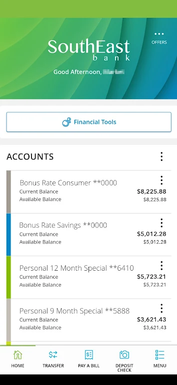 SouthEast Bank Mobile Banking screenshot 1