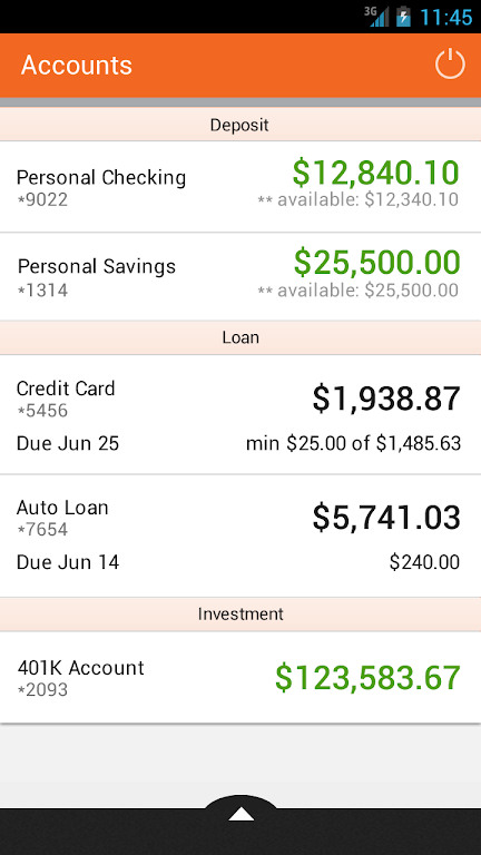 Zeal Credit Union Mobile screenshot 1