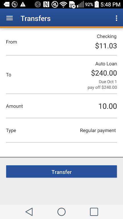 NCPD FCU Mobile Banking screenshot 3