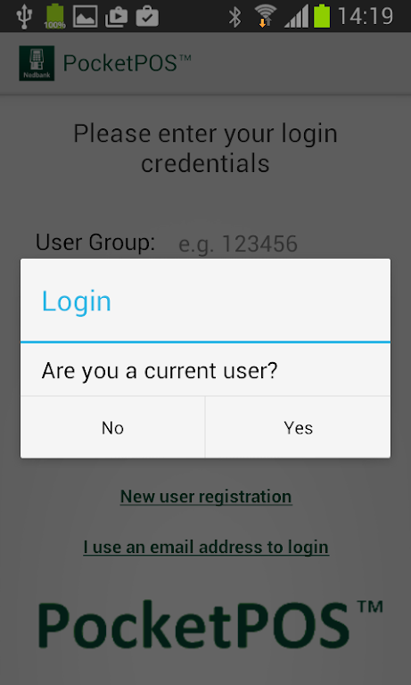Nedbank PocketPOS™ screenshot 1