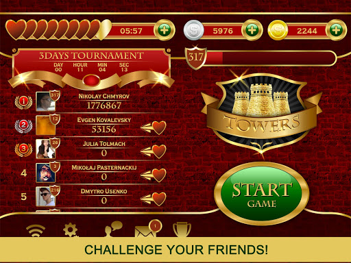 Towers Tri Peaks: Classic Pyramid Solitaire screenshot 1