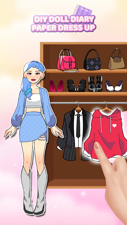 DIY Doll Diary: Paper Dress Up Mod screenshot 1