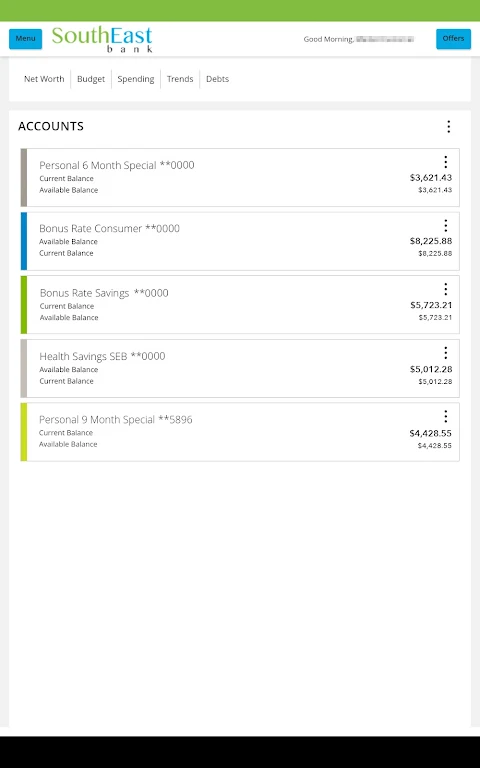 SouthEast Bank Mobile Banking screenshot 4
