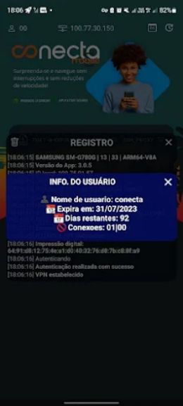 Conecta VPN screenshot 1