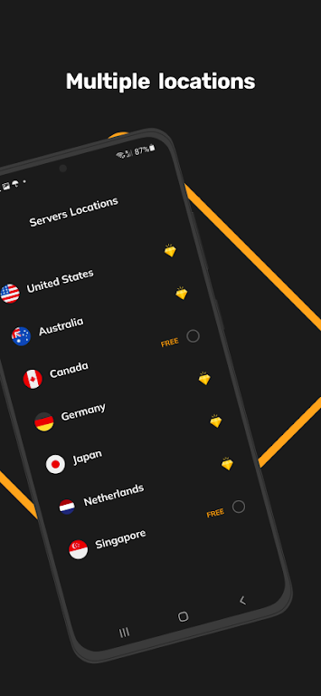 JuicyShield VPN screenshot 1