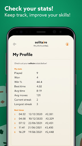 Solitaire - Earn Real Bitcoin screenshot 1