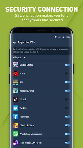 Free VPN -  A Secure,Unlimited,Fast,Free VPN Proxy screenshot 3