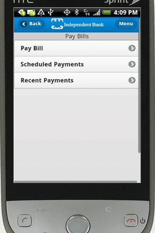 Independent Mobile Banking screenshot 4