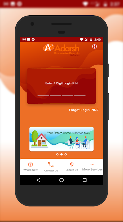 Adarsh Bank - Mobile Banking screenshot 2