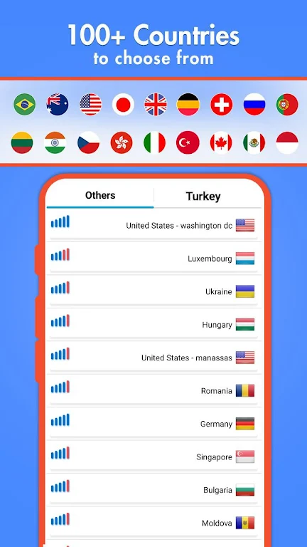 Turkey VPN-Fast Unblock Master screenshot 3