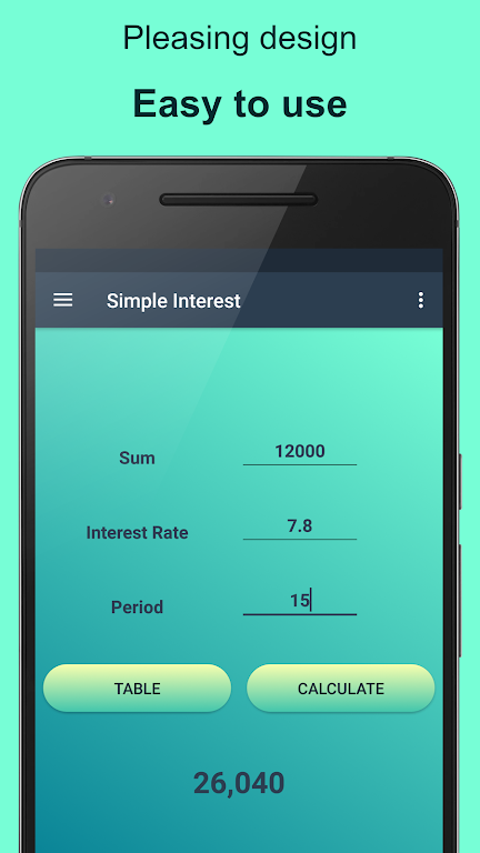 Interest calculator - Compound screenshot 3