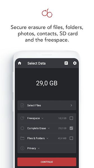 Data Eraser App - Wipe Data Mod screenshot 2