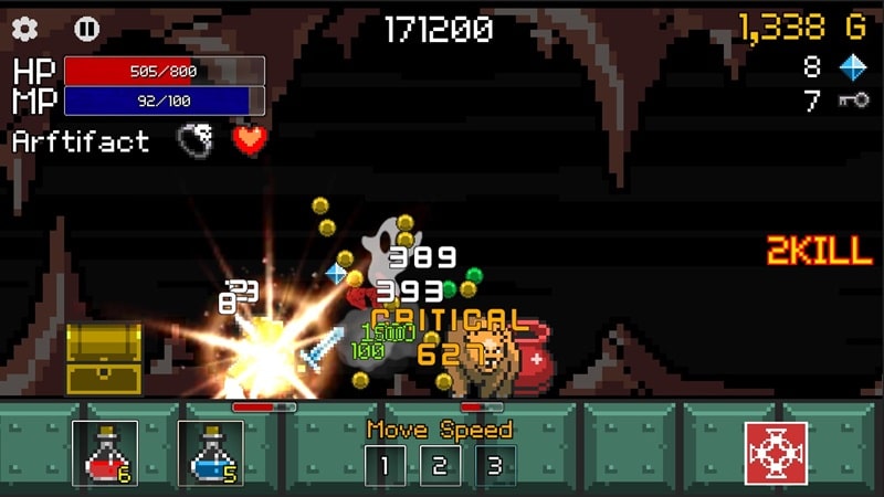 Buff Knight! screenshot 1