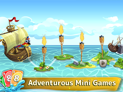 UNU - Crazy 8 Card Game: Card War on the Beach screenshot 1