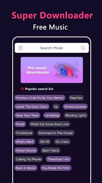 Music Downloader & Mp3 Downloa Mod screenshot 1