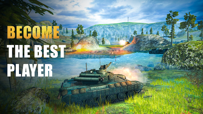 Tank Force: Tank games blitz Mod screenshot 1