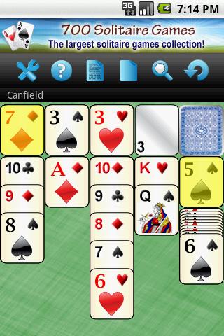 700 Solitaire Games Free screenshot 2