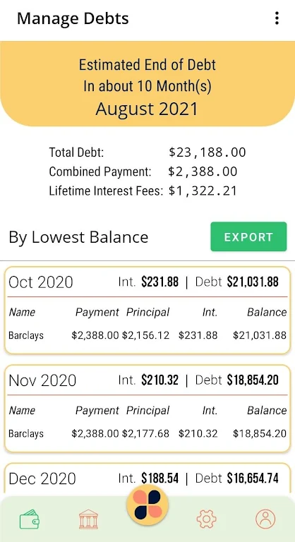 Debt Planner & Calculator screenshot 3