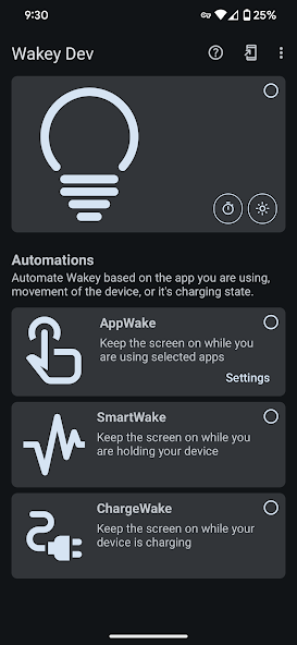 Wakey: Keep Screen On Mod screenshot 3