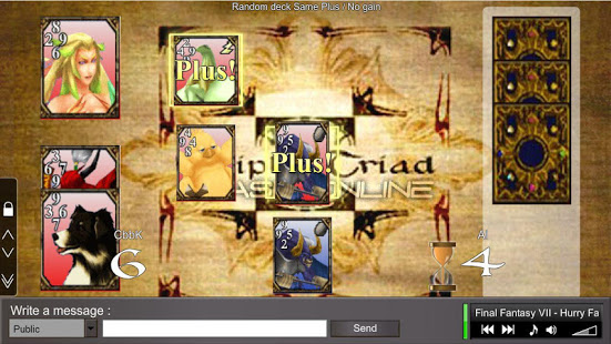 Triple Triad Flash-Online screenshot 3