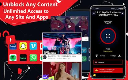 Ultimate SkyVPN Fast Secure Un screenshot 2