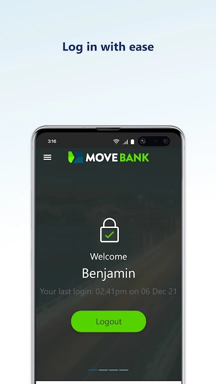 MOVE Bank App screenshot 1