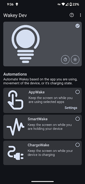 Wakey: Keep Screen On Mod screenshot 4