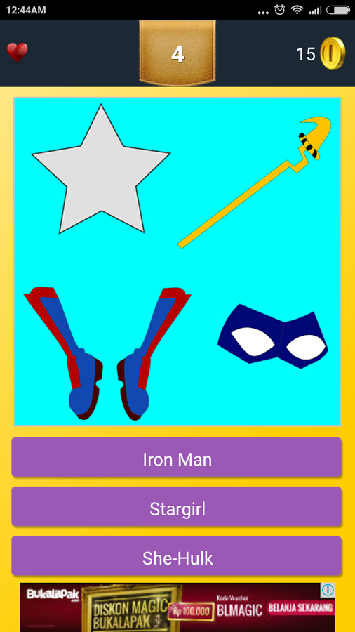 Iconic Superhero Quiz screenshot 1