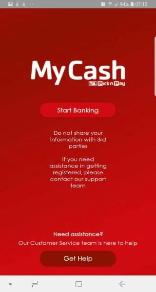 MyCash Mobile Banking screenshot 2