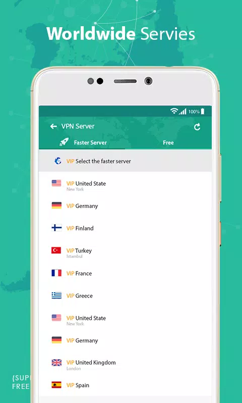 Super VPN Proxy Master Free Speed  2019 screenshot 2