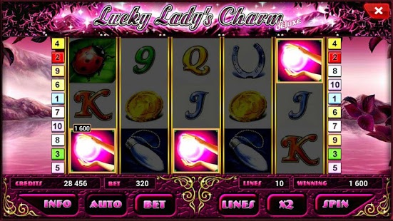 Lucky Lady Charm Deluxe slot screenshot 4