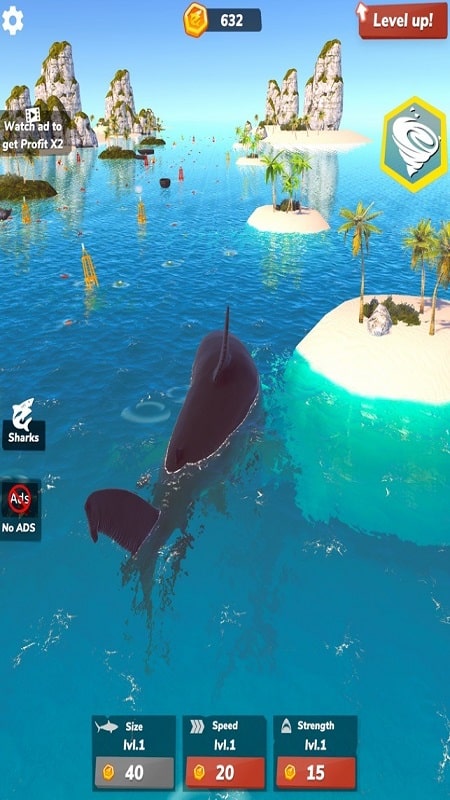 Idle Shark World screenshot 3