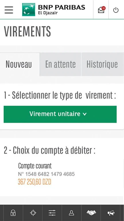 BNP Paribas El Djazaïr MyBank screenshot 4