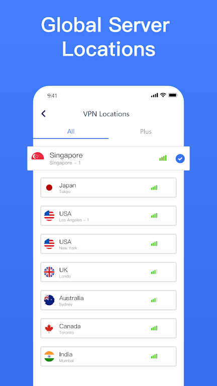 GoingVPN - Free & Unlimited VPN Proxy screenshot 2