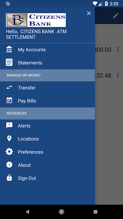 Citizens Bank Carthage Mobile screenshot 2