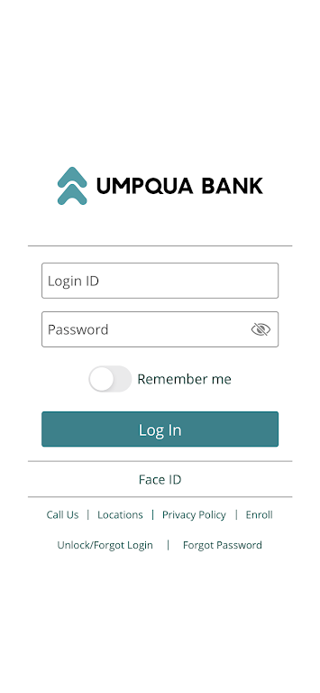 Umpqua Bank Mobile Banking screenshot 1