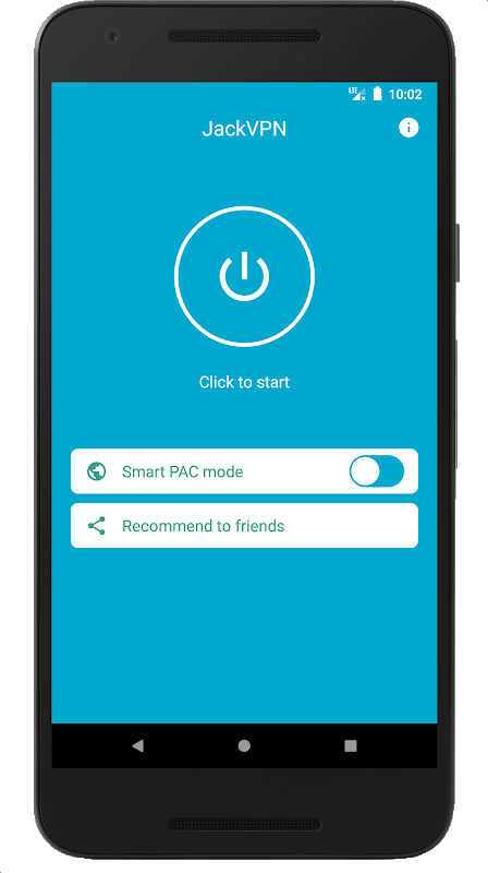 JackVPN - Free Simple One-Press VPN screenshot 1